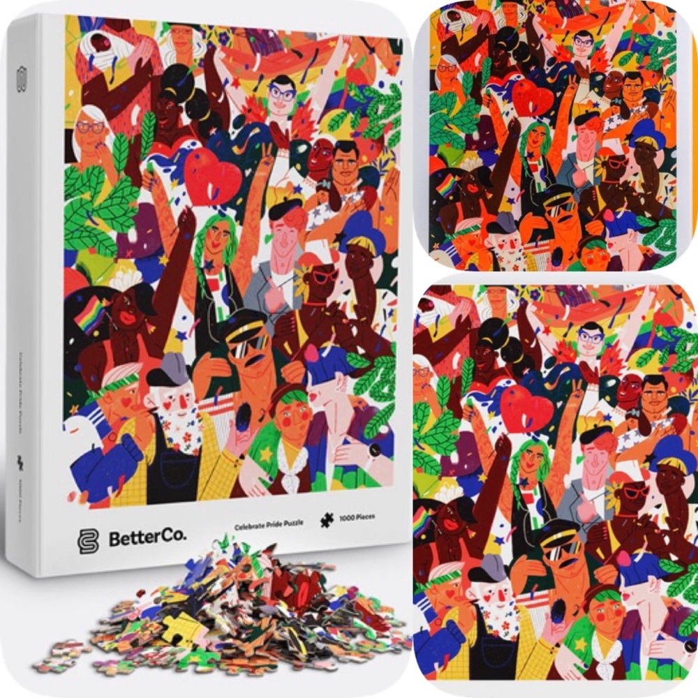1000 pcs puzzle Gay pride celebrate love LGBT
